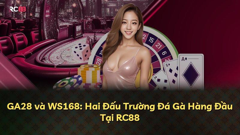 GA28 và WS168: Hai Đấu Trường Đá Gà Hàng Đầu Tại RC88