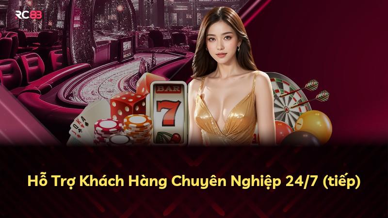 Hỗ Trợ Khách Hàng Chuyên Nghiệp 24/7 (tiếp)
