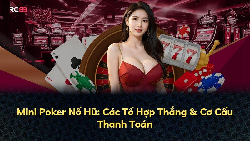 Mini Poker Nổ Hũ: Các Tổ Hợp Thắng & Cơ Cấu Thanh Toán
